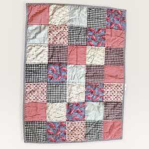 Vineyard Vines for Target Patchwork Quilted Baby Blanket